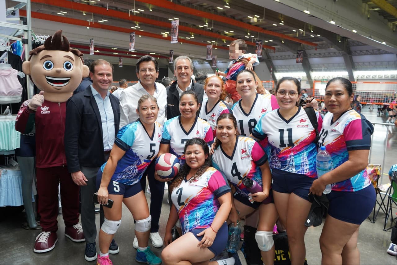 Puebla capital recibe a más de 730 equipos en el Festival Máster de Voleibol