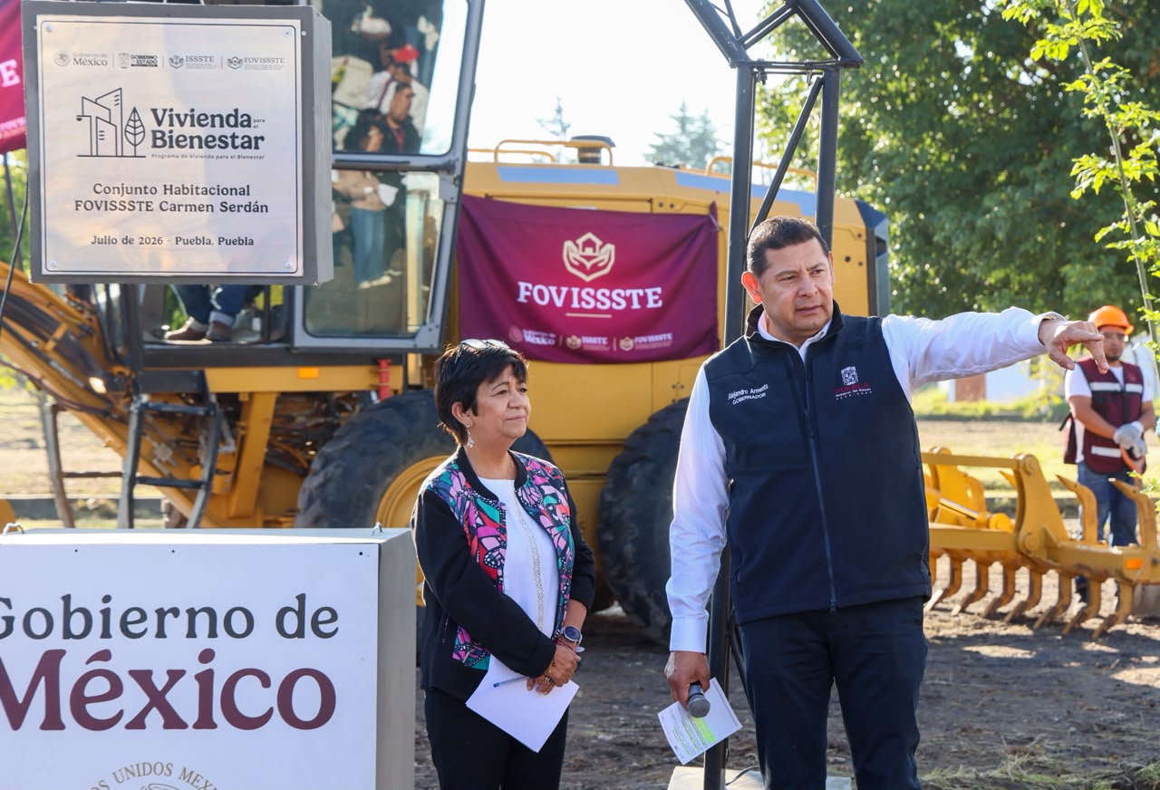 Gobierno Estatal y FOVISSSTE inician nueva etapa de vivienda social para trabajadores