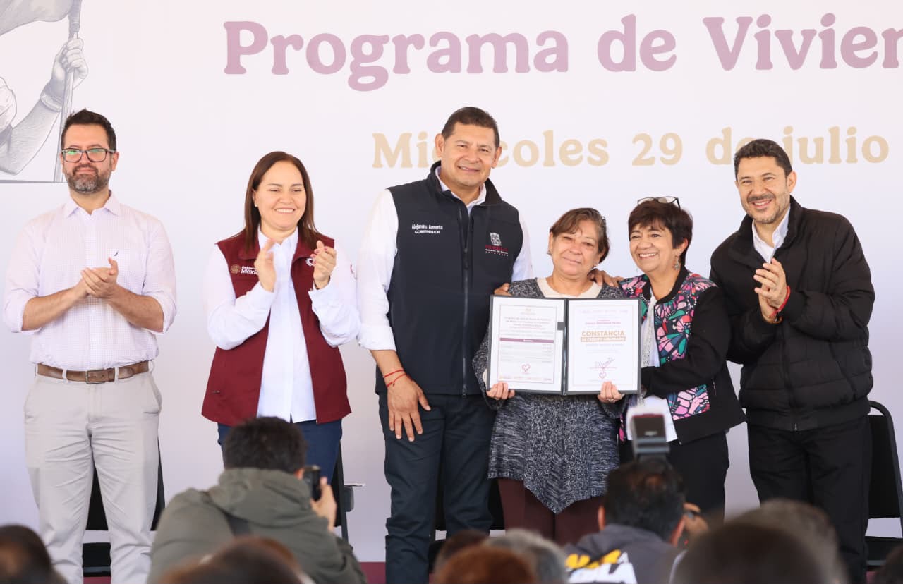 Conjunto habitacional Carmen Serdán hace justicia social mediante vivienda para trabajadores