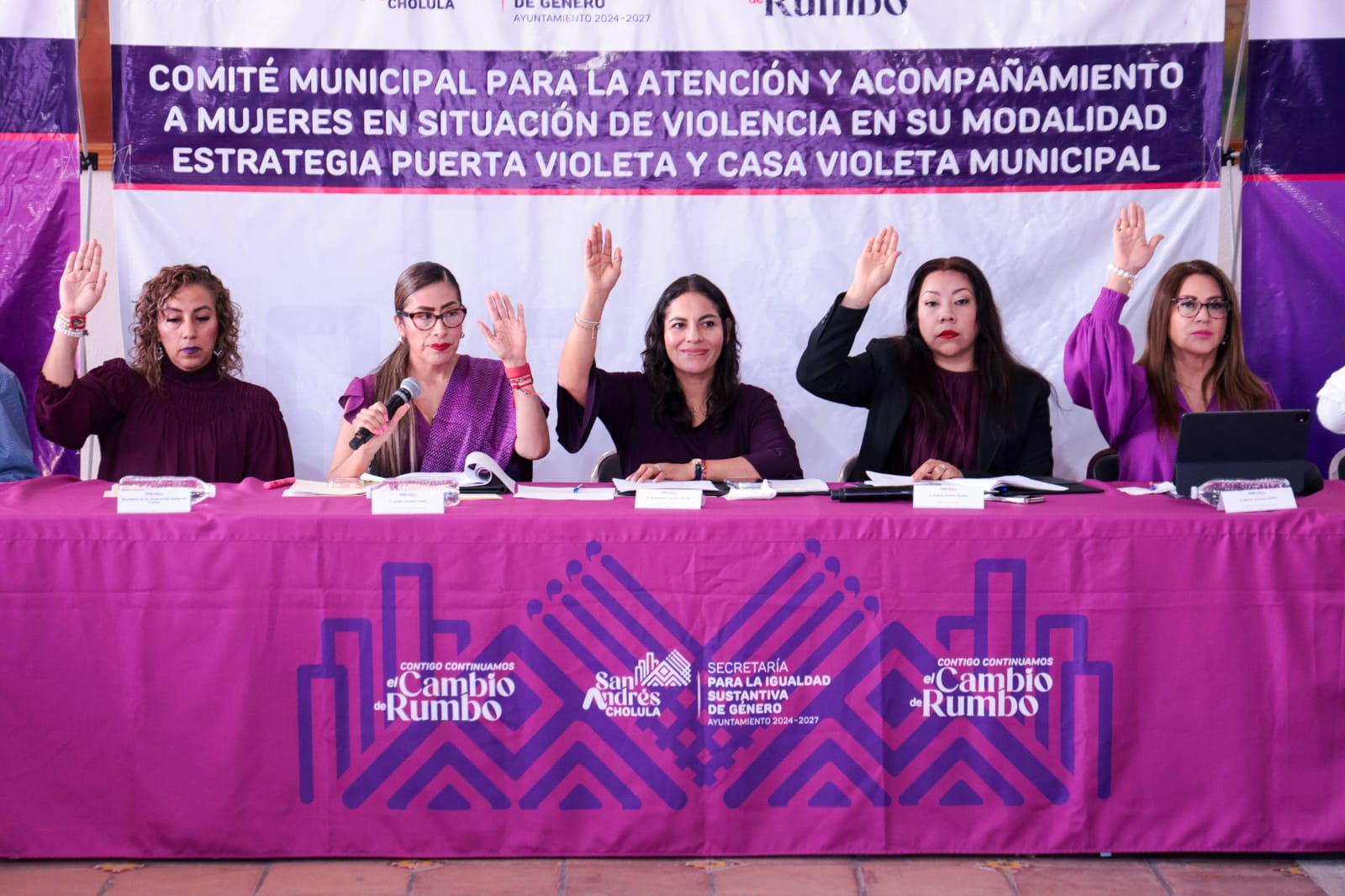 San Andrés Cholula fortalece acciones para garantizar la igualdad sustantiva y una vida libre de violencia para las mujeres