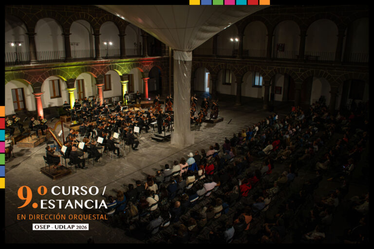 Participantes del 9º Curso/Estancia en Dirección Orquestal OSEP–UDLAP 2026 presentan exitosamente su primer concierto