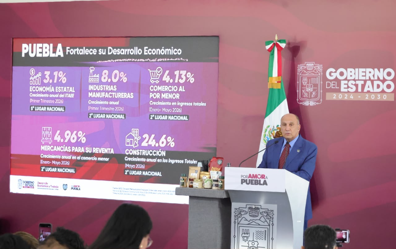 Gobierno estatal acelera crecimiento económico con resultados en industria, comercio y construcción