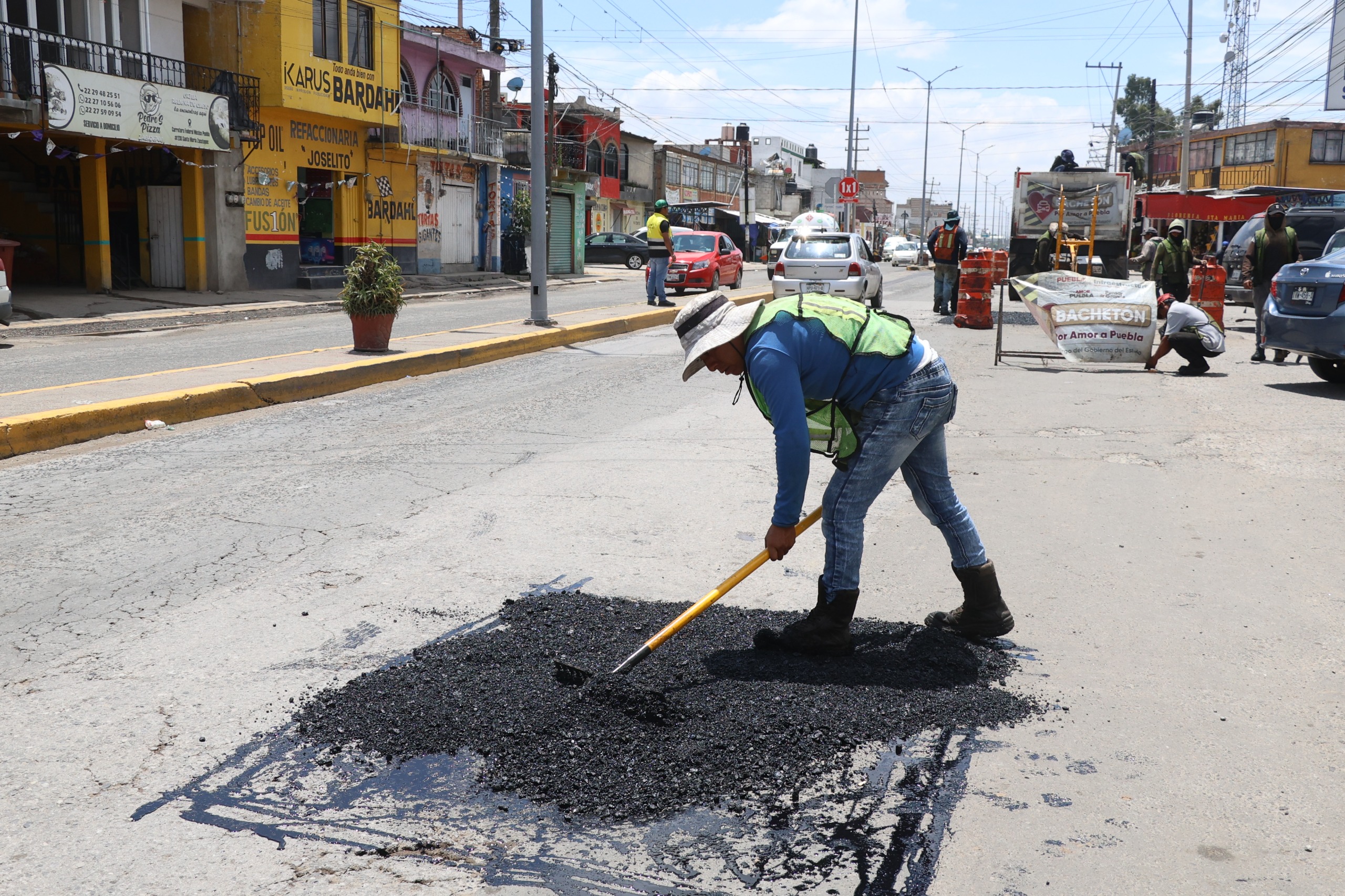 Gobierno del Estado rehabilitó 29.6 kilómetros de vías de comunicación en la entidad