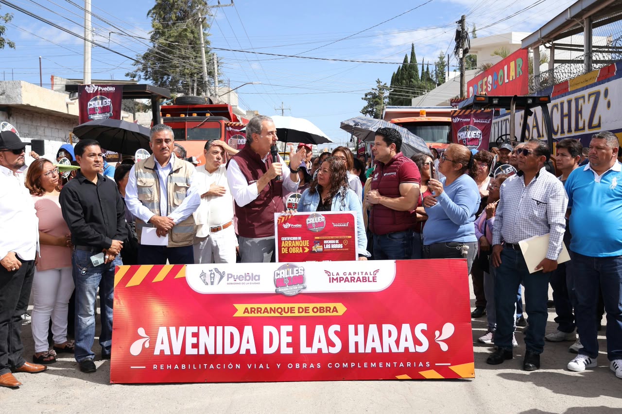 Encabeza Pepe Chedraui arranque de rehabilitación vial de avenida de Las Haras