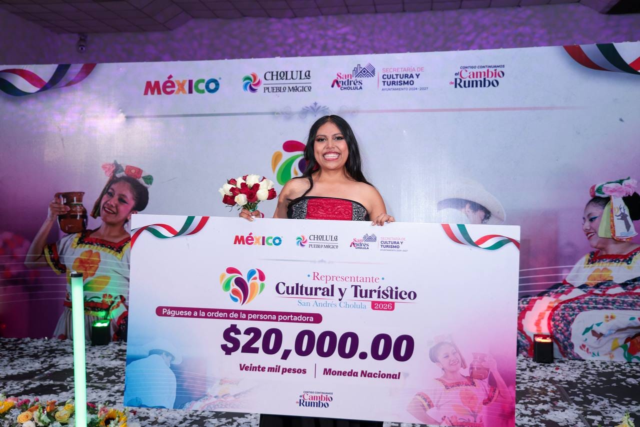 San Andrés Cholula ya tiene Representación Cultural y Turística 2026-2027