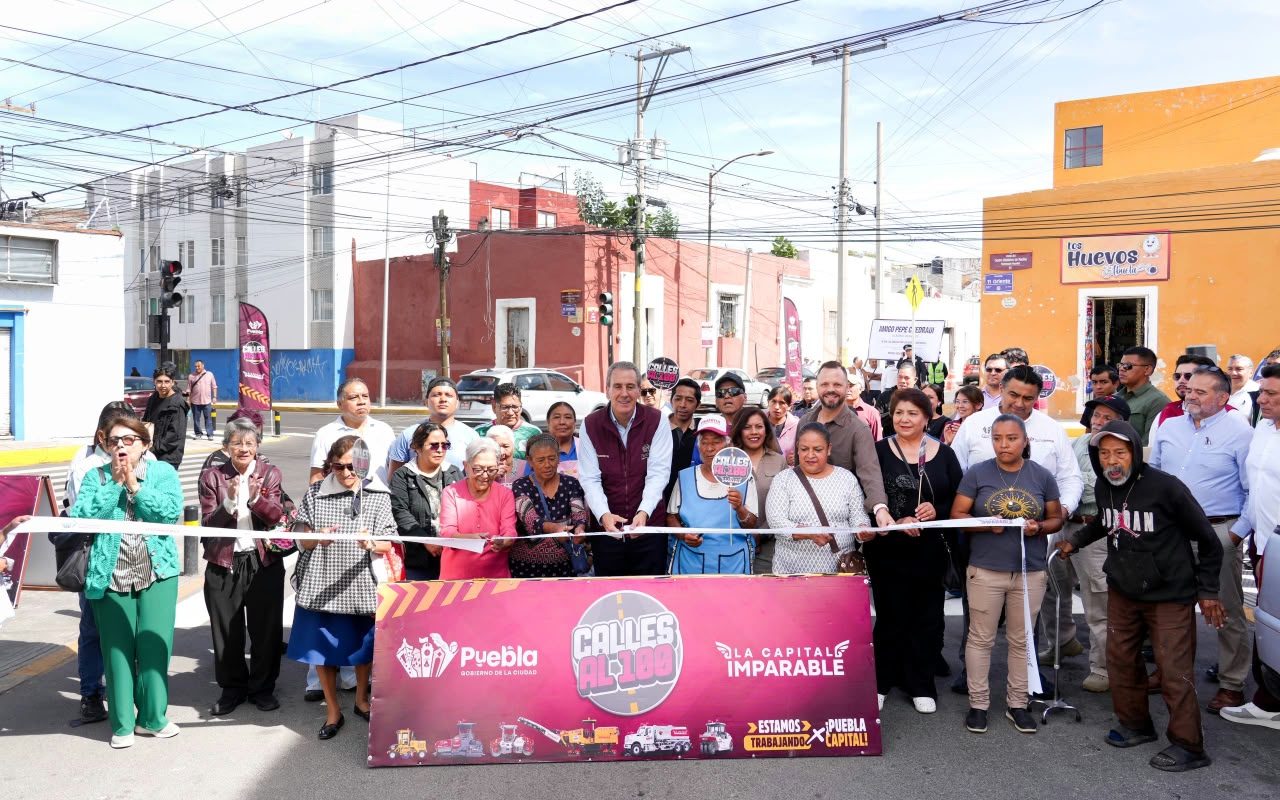 Mejora Pepe Chedraui vialidades con el Tren Capitalino de Pavimentación