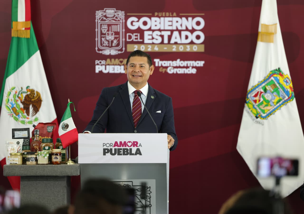 Modernización del Aeropuerto Hermanos Serdán proyecta a puebla hacia 2030: Armenta Mier