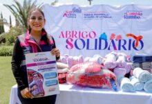 Convoca Lupita Cuautle a la solidaridad en San Andrés Cholula para brindar abrigo a personas en situación de vulnerabilidad
