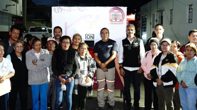 Entrega Gobierno de Pepe Chedraui 77 luminarias con LED en 20 de Noviembre y La Loma