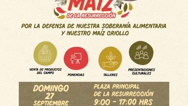 La Resurrección, sede de la cuarta edición de la Feria del Maíz: Gobierno de la Ciudad