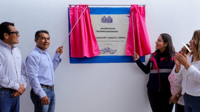 Inaugura Lupita Cuautle obra con punto de monitoreo inteligente en Concepción la Cruz
