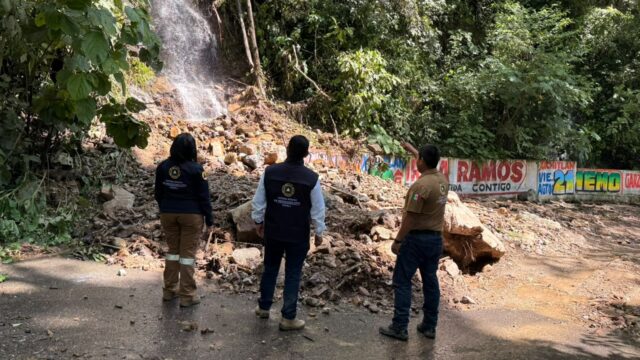 Gobierno del Estado atiende de manera inmediata afectaciones por lluvias