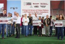 Apoyos al campo y obra comunitaria fortalecen el bienestar en la Sierra Nororiental