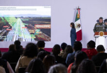 Se construirán 2 mil 400 km de trenes con inversión de 750 mil mdp; en 2027 se dará banderazo al AIFA-Pachuca y CDMX-Querétaro: presidenta