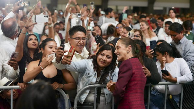 Los gobiernos de la Transformación damos el corazón: presidenta; en Puebla 2.1 millones de personas reciben Programas para el Bienestar