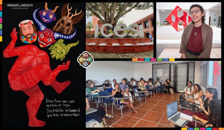 Egresada de Animación Digital de la UDLAP lleva el arte y la cultura mexicana a Colombia