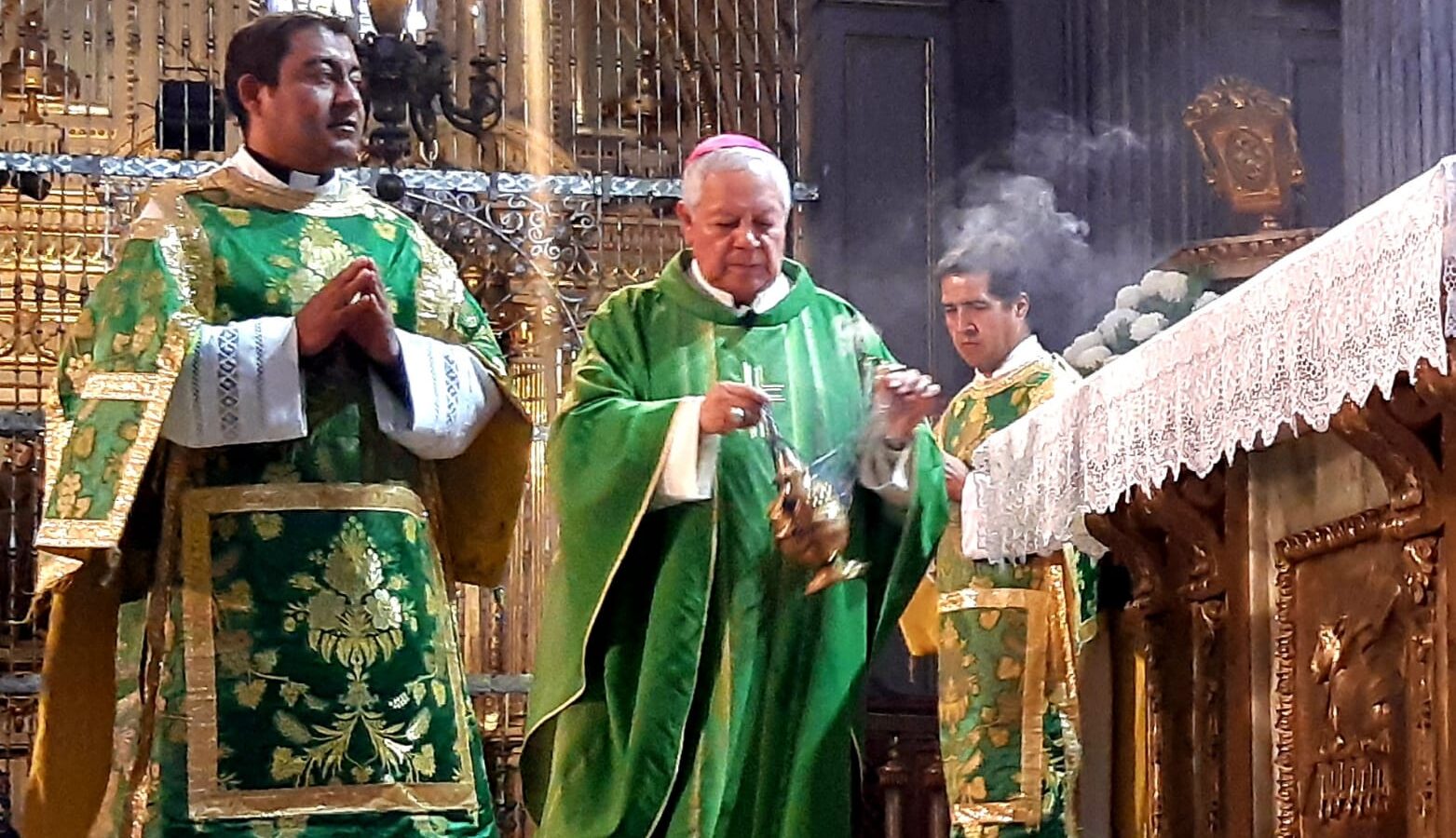 Monseñor Víctor Sánchez pide por víctimas de violencia durante la semana del 21 al 25 de septiembre en Puebla