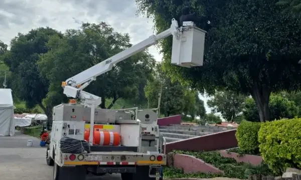 Intensifica Tonantzin Fernández servicios públicos en barrios y juntas auxiliares de San Pedro Cholula