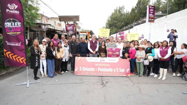 Arranca Pepe Chedraui rehabilitación vial en San Francisco Totimehuacan