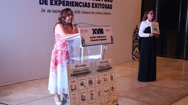 Presenta Gobierno de Pepe Chedraui Estrategia para el Fortalecimiento de la Cultura Ética en la XVIII Sesión Ordinaria de Ciudades Capitales