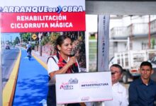 Rehabilitación de la Ciclorruta Mágica y pavimentación en fraccionameinto, parte de la nueva etapa de obra: Lupita Cuautle