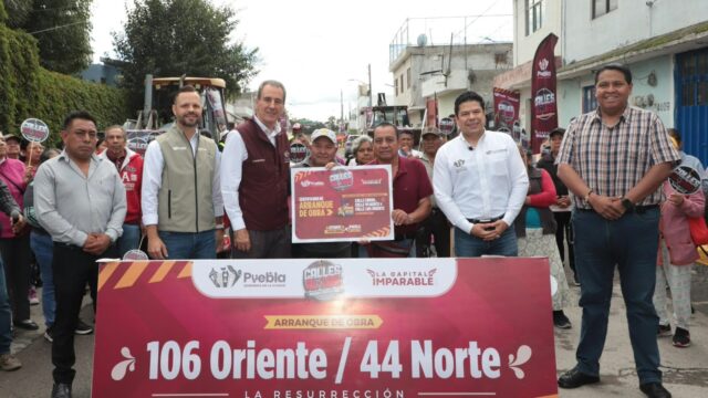 Encabeza Pepe Chedraui trabajos de rehabilitación vial en la Resurrección