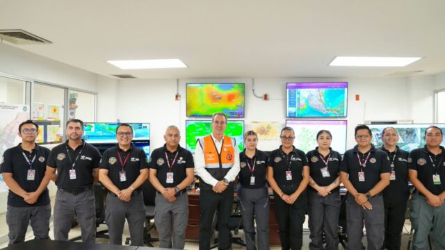 Supervisa Pepe Chedraui labores de monitoreo y alertamiento ante fenómenos de riesgo