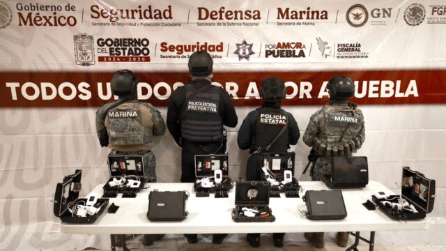Fuerzas de seguridad ubican y desmantelan sistema de video vigilancia ilegal en Tepeaca