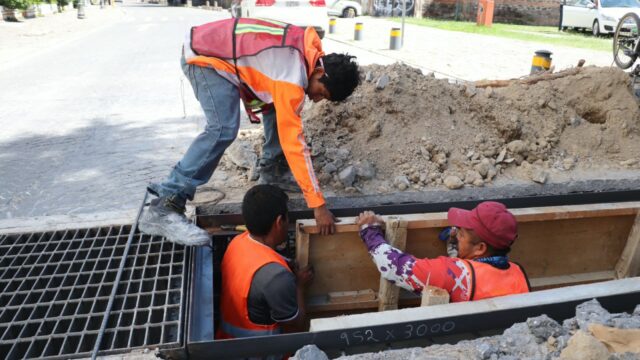 Avanza Gobierno Pepe Chedraui en la modernización del Sistema de Captación Pluvial en bulevar Héroes del 5 de Mayo