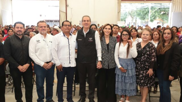 Acerca Pepe Chedraui seguridad, servicios y bienestar a San Pablo Xochimehuacan