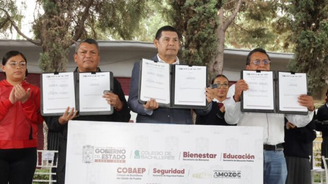Gobierno del estado garantiza bienestar de estudiantes con equipamiento y espacios dignos