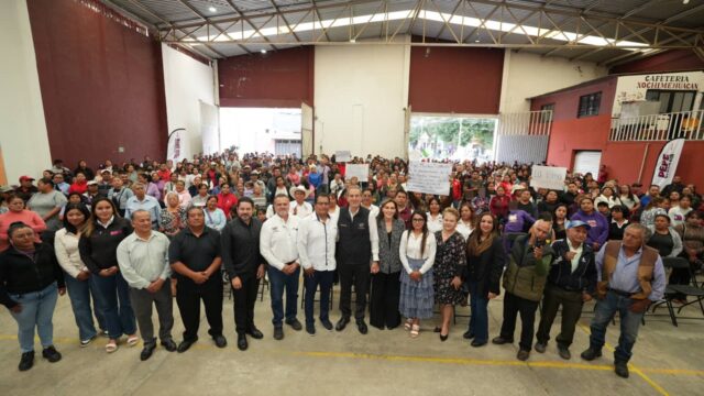 Recorre Pepe Chedraui 12 juntas auxiliares en tres días con la gira construyendo la capital