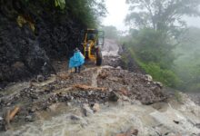 Gobierno del Estado atiende y libera oportunamente tramos carreteros afectados por las lluvias