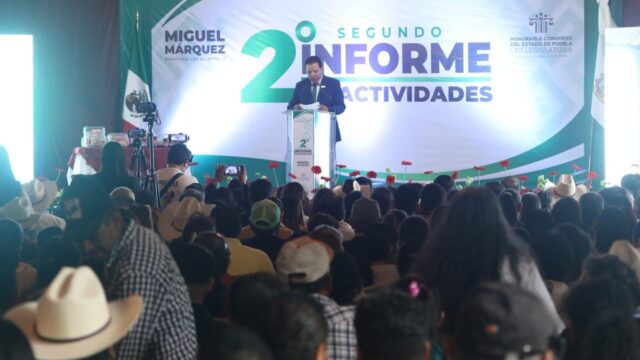 Trabajo legislativo y gestión comunitaria, destaca el diputado Miguel Márquez en su Segundo Informe de Actividades