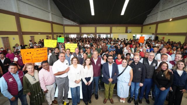 Refrenda Pepe Chedraui compromiso con las familias de San Baltazar Campeche