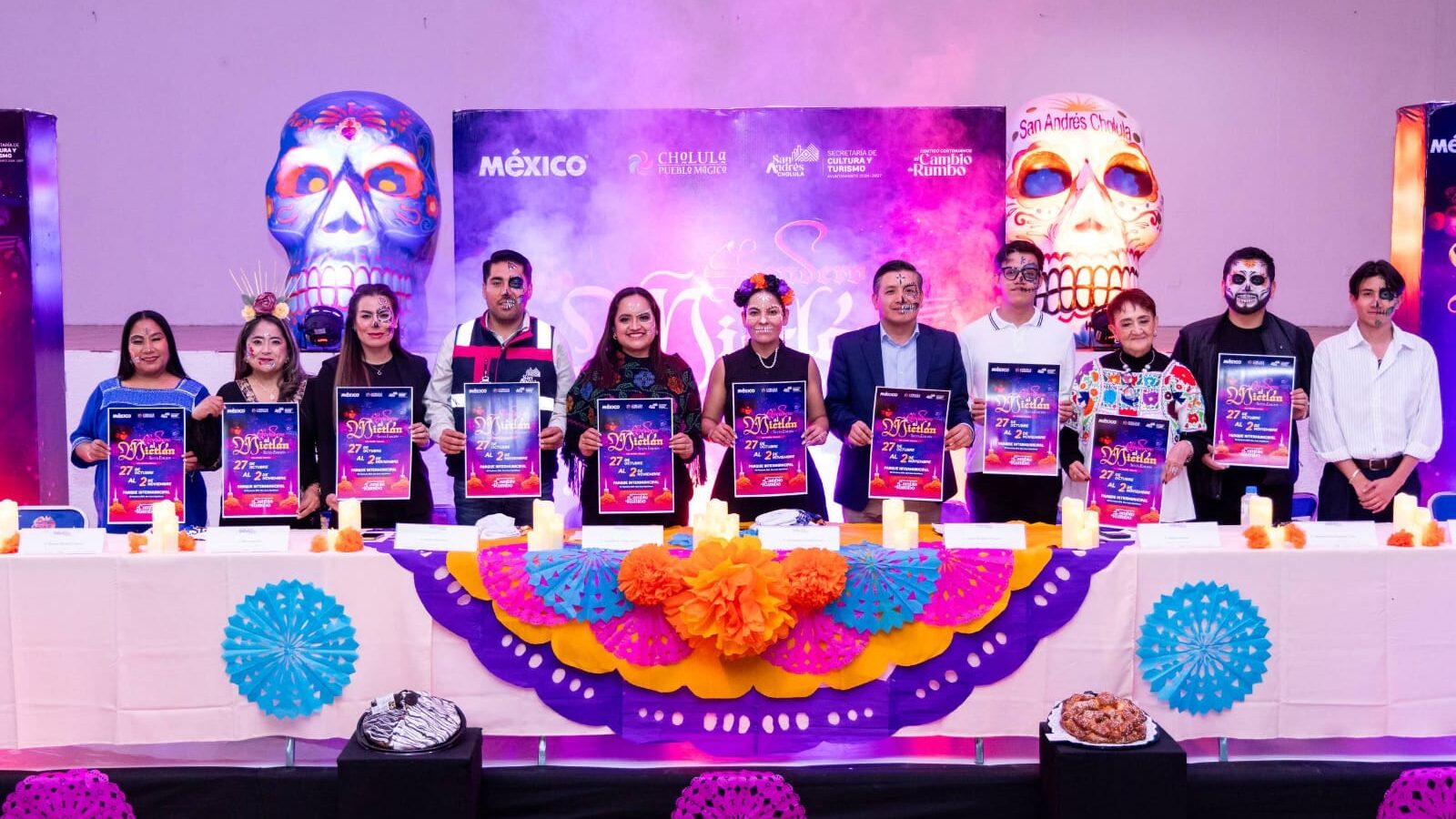 Lupita Cuautle presenta la Sexta Edición del festival “Sendero Al Mictlán” para celebrar las tradiciones de la temporada