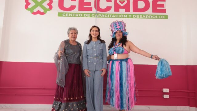 MariElise Budib inaugura el nuevo CECADE Dormitorio, que permitirá ampliar los talleres de capacitación y desarrollo del DIF Puebla Capital