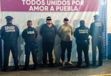 En Coronango, fuerzas de seguridad recuperan tractocamión robado