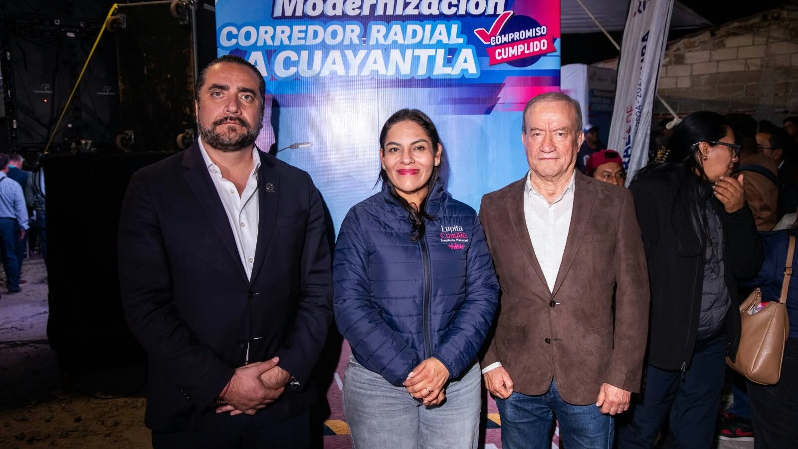 Lupita Cuautle presenta una obra integral para la modernización del Corredor Radial a Cuayantla