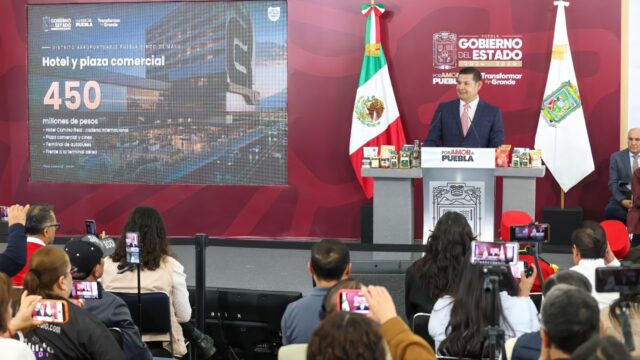 Con polo de desarrollo en Huejotzingo, gobierno estatal atrae inversiones por 8 mil MDP