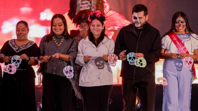 Lupita Cuautle inaugura el Festival “Sendero al Mictlán”, una celebración de identidad y orgullo sanandreseño