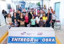 Cumple Lupita Cuautle con una obra esperada por años: entrega pavimentación de la calle 12 Oriente