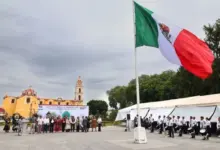 Encabeza Tonantzin Fernández ceremonias cívica y prehispánica conmemorativas de los 507 años de la Matanza de Cholula
