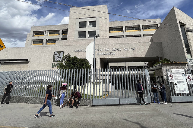 Caos en el IMSS de Puebla