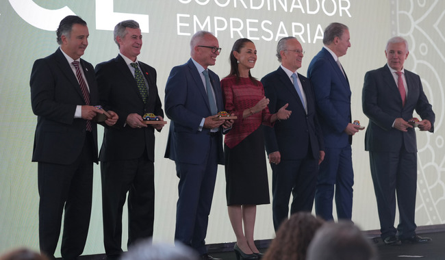 México, 7º país de la OCDE con mayor crecimiento del PIB; buscamos Prosperidad Compartida: presidenta en 50 aniversario del CCE